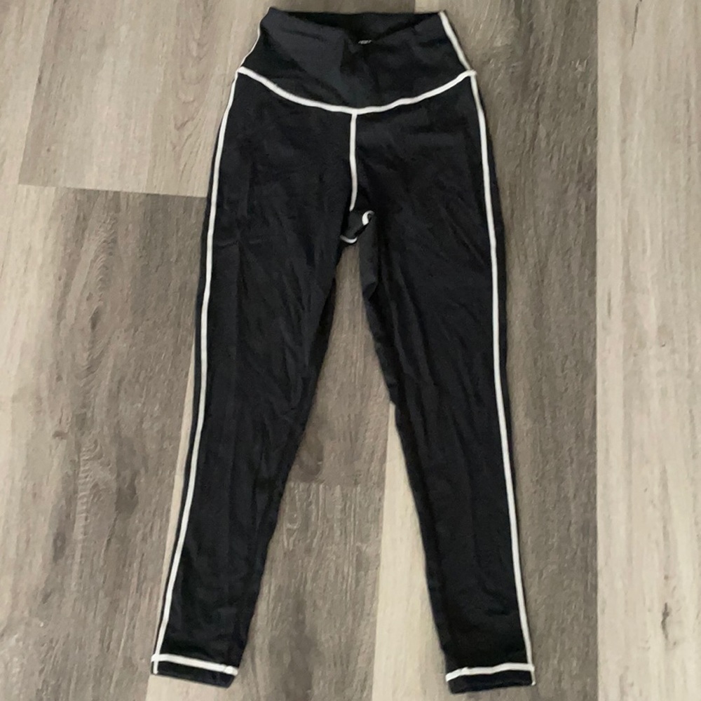 WeWoreWhat black corset leggings